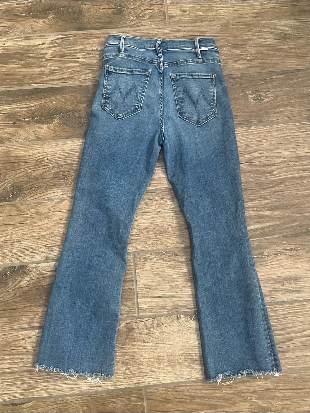 Lil’ Mother Denim jeans The Lil' Hustler Ankle Fray in healing jar - Picture 4 of 7